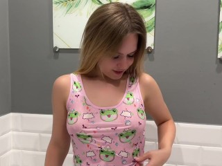 Boyfriend joined me in the shower