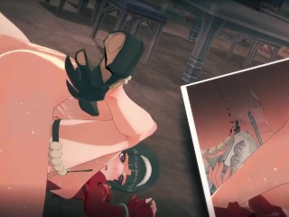 【ゼンレスゾーンゼロ アストラ・ヤオ】3Dエロアニメーション(背後乳揉み⇒手マン⇒手コキ⇒フェラ⇒セックス あすとらやお3 ZZZ Astra Yao hentai sex.耀嘉音色情动画)