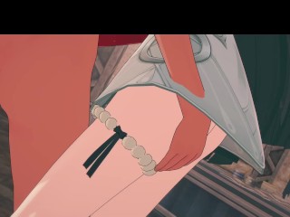 【ゼンレスゾーンゼロ アストラ・ヤオ】3Dエロアニメーション(背後乳揉み⇒手マン⇒手コキ⇒フェラ⇒セックス あすとらやお3 ZZZ Astra Yao hentai sex.耀嘉音色情动画)