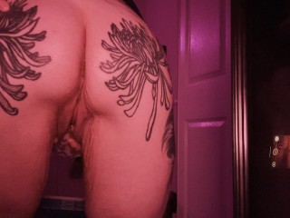 Lior Dandy-Thick Butch Dyke,Spreading my Big Soft Cheeks, Showing off my Pink Slit