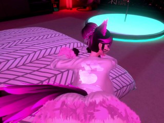 Monster Cat Girl Gets Fucked And Given A Creampie - Fansly Preview - VRChat ERP