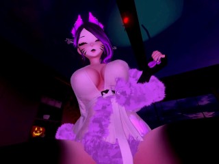 Monster Cat Girl Gets Fucked And Given A Creampie - Fansly Preview - VRChat ERP