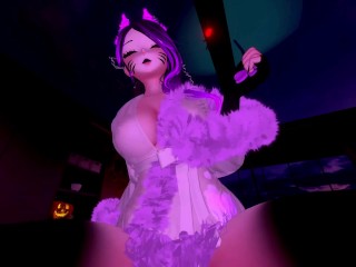 Monster Cat Girl Gets Fucked And Given A Creampie - Fansly Preview - VRChat ERP