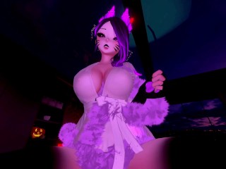 Monster Cat Girl Gets Fucked And Given A Creampie - Fansly Preview - VRChat ERP