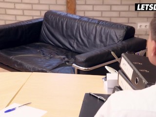 Big Ass Teen Secretary Dirty Sex With Her New Boss - LETSDOEIT