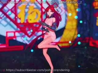 【MMD 鸣潮】《Yinlin(吟霖)》~《 永彬 Ryan.B / 狄迪 (D-DAY) - 小鹿亂撞 (I’m feeling good)》