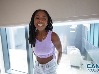 CANNONPROD Hazel Grace gets filled