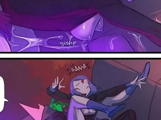 RAVENA SABE COMO CONTROLAR E FODER BEM GOSTOSO COM MUTANO - COMIC DUB -