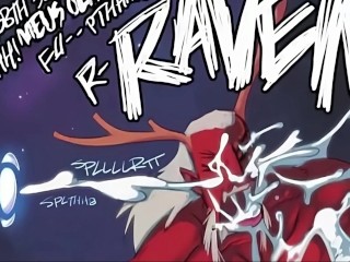 RAVENA SABE COMO CONTROLAR E FODER BEM GOSTOSO COM MUTANO - COMIC DUB -