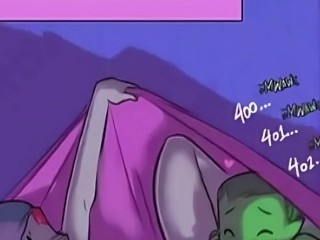 RAVENA SABE COMO CONTROLAR E FODER BEM GOSTOSO COM MUTANO - COMIC DUB -