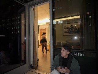 Big Booty Babe Caught Filming and Gets FUCKED!!! Sunny Bunny will make you cum