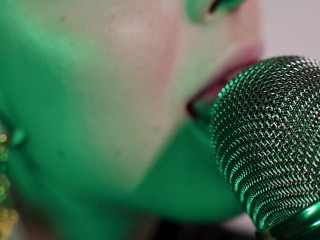 ASMR FOREST ELF | LICKING, MOUTH SOUNDS & TINGLES with Elsa (3Dio + Blue Yeti, 4K)