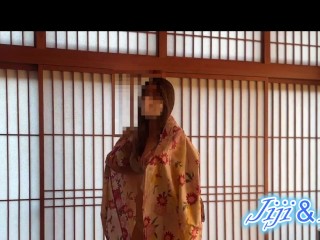 個人撮影 年の差カップル 温泉宿での一コマAiちゃん着替えシーン