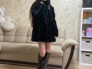 A student dances in front of a teacher to get a credit in philosophy.