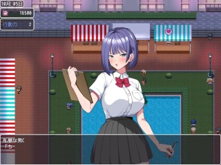 ド下品オホ声♡風紀委員アクメとオホ声♡黒髪長身バック これが泡姫学園の文化祭です！ ~part3~ Hapite