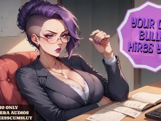 Your Old Bully Hires You | Erotic Audio
