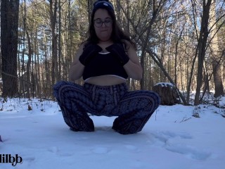 Let’s cum in the snow together - Subbelilbb