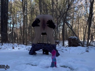 Let’s cum in the snow together - Subbelilbb