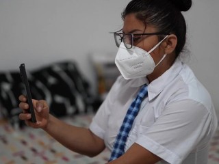 Student and slut!! She wears a short skirt and is very sexy