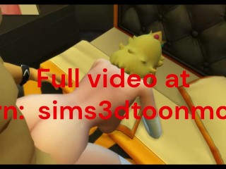 Princess Peach captured and banged