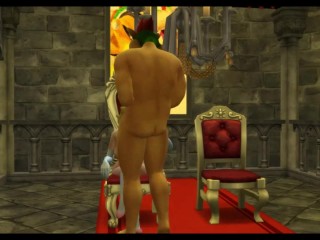 Princess Peach captured and banged