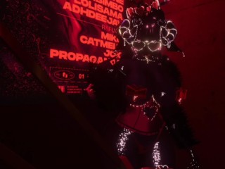 I'm fucking myself with a bottle because I don't have enough for dildo.