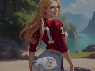 POV You spot the girl of your dreams but she's a Mahomes fan (Anime/Satire/Comedy)