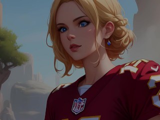 POV You spot the girl of your dreams but she's a Mahomes fan (Anime/Satire/Comedy)