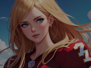 POV You spot the girl of your dreams but she's a Mahomes fan (Anime/Satire/Comedy)