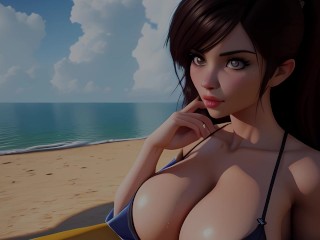 Hot Beach Babes Inspired by 90s Video Game Style - Slideshow