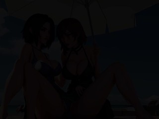 Hot Beach Babes Inspired by 90s Video Game Style - Slideshow