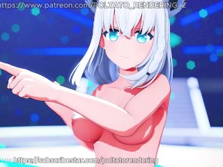 【MMD ホロライブ  4K/60fps】《Shirakami Fubuki (白上フブキ)》~《T-ARA[티아라] "NUMBER NINE [넘버나인]》