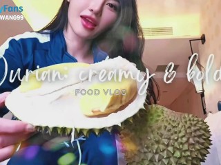 Squid Game Player eating the World's Smelliest Fruit