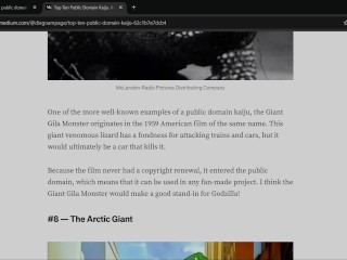 Musing About Caked-Up Asians, Public Domain, and Movie Monsters (Podcast Stream)