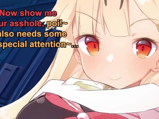 [Hentai JOI] Yuudachi HATES Your Balls (CBT, Feminization, Anal, Humiliation, Femdom, Partial CFNM)