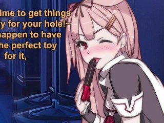 [Hentai JOI] Yuudachi HATES Your Balls (CBT, Feminization, Anal, Humiliation, Femdom, Partial CFNM)