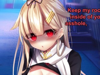 [Hentai JOI] Yuudachi HATES Your Balls (CBT, Feminization, Anal, Humiliation, Femdom, Partial CFNM)