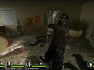 NICK RANDOM PONE GEMIDOS | LEFT 4 DEAD 2