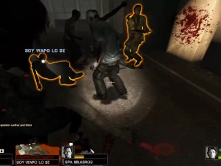 NICK RANDOM PONE GEMIDOS | LEFT 4 DEAD 2