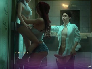 Apocalust - Ep 25 - Double Fun In Public Bathroom By MissKitty2K