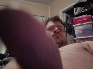 Hot Guy Wagging His Long Fat Dick