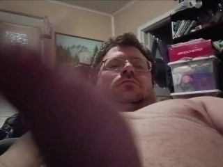 Hot Guy Wagging His Long Fat Dick