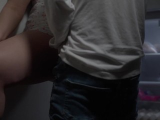 I suck goliath in the kitchen