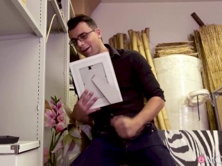 Caught masturbating and punished by his squirting MILF boss - MOM XXX