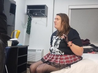 Layla drinks piss for the first time