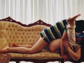 زنم تا رفت حموم دوستش کردم ولی زنم اومد بالا سرمون ( مکالمه فارسی )