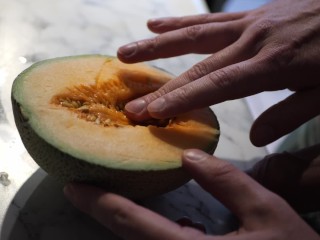 Fat big cock fucks juicy melon until cum and creampie. Very hot and sweet night