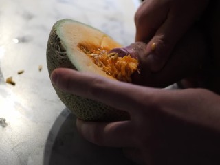 Fat big cock fucks juicy melon until cum and creampie. Very hot and sweet night