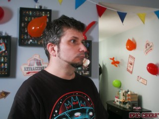 Mary Janes' Circus of Saliva: A POV Clown Blowjob Spectacle