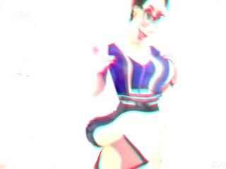 EVILANGEL Scarlet Chase Anal Toy Play While Fucked in Fishnet Bodysuit